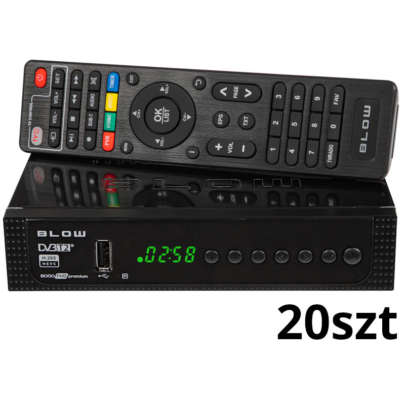 77-037- Dekoder tuner dvb-t2 blow 8000fhd premium op.

77-037- Dekoder tuner dvb-t2 blow 8000fhd premium öppen.