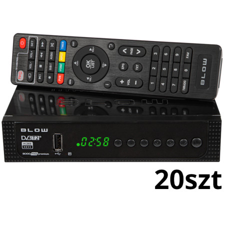 77-037- Dekoder tuner dvb-t2 blow 8000fhd premium op.

77-037- Dekoder tuner dvb-t2 blow 8000fhd premium öppen. |…