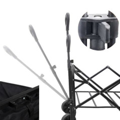 Transportvagnen Gardlov 23084 som kan fällas ihop