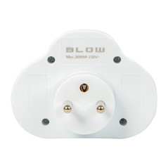 98-609- Förgreningsdosa r-270ws med 2 uttag och strömbrytare