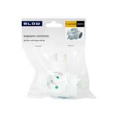 98-605 - Grenuttag R-31 med 3 uttag och jordning