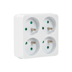 98-610- Förgrening r-41 med 4 utgångar och jordning