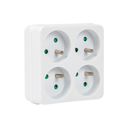 98-610- Förgrening r-41 med 4 utgångar och jordning