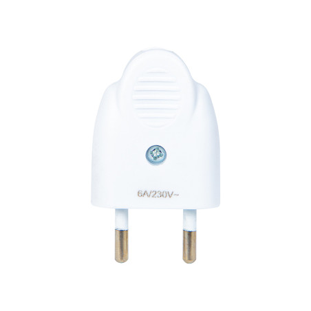 98-152- Stickkontakt wt-1 pr platt 6a vit