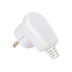 98-150- Kontaktdon WT-16 med vinkel, vit