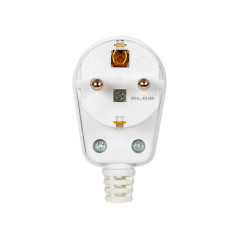 98-150- Kontaktdon WT-16 med vinkel, vit