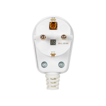 98-150- Kontaktdon WT-16 med vinkel, vit