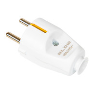98-153- Wtyczka wt-30 pr prosta biała