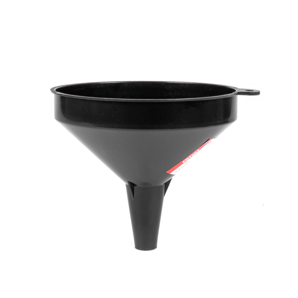 Plasttratt svart universal för bränsle vätska vatten 10 cm amio-04044
