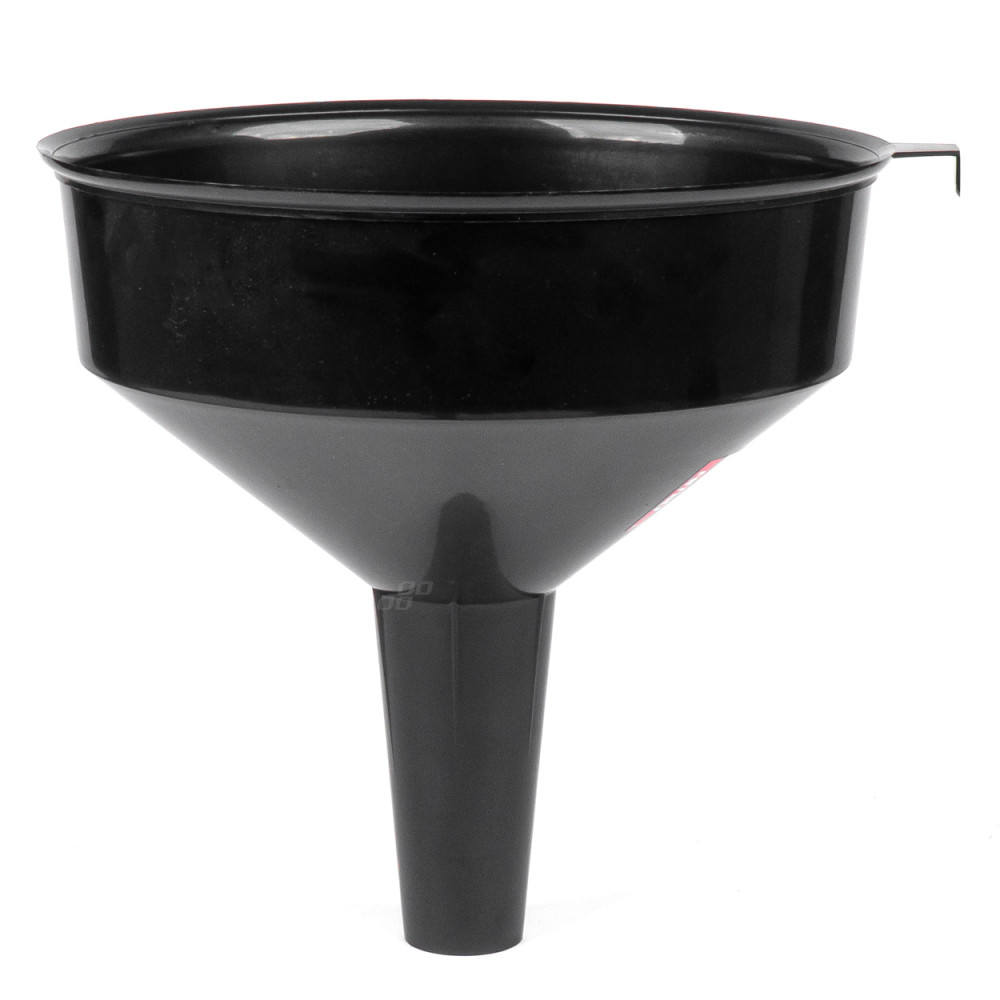 Plasttratt svart universal för bränsle vätska vatten 30 cm amio-04047