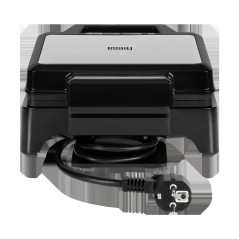 Våffeljärn TEESA, 2 våfflor, 1600W, rostfritt stål, effektreglering