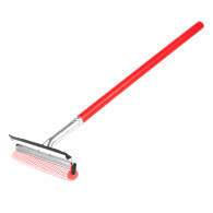Fönsterputsare med skrapa + vattenavvisare på trähandtag 60 cm amio-03857