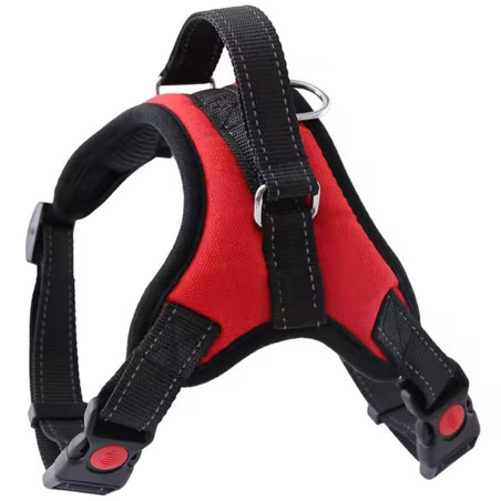 ZW27 Trycklösa sele för hundar