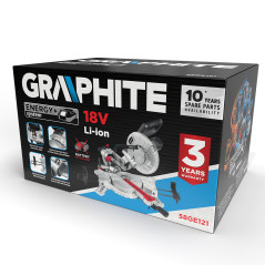 Kap- och gersåg Energy+ 18V Li-ion, skiva 210 x 30 mm, varvtal 3000 min-1, utan batteri.