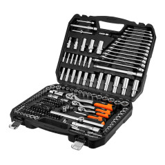 Nyckelset med 220 delar 1/2', 3/8', 1/4' | HandlaSmidigt.se