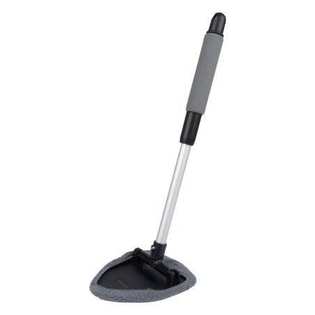 Teleskopisk fönstertvättare med triangelformad mikrofiberduk amio-03858