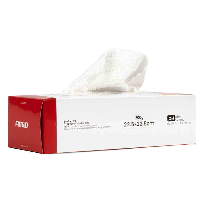 Mikrofibertrasor 12-pack 22,5x22,5 cm 200g amio-03972