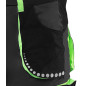 Korta premiumshorts, 4-vägsstretch, svarta, storlek XS.