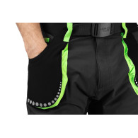 Krótkie spodenki PREMIUM, 4 way stretch, czarne, rozmiar S