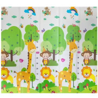 DA248 Piankowa dwustronna mata            edukacyjna 200x180