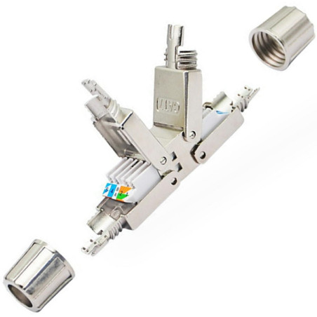 RJ8 Anslutning rj45 stp verktygslös