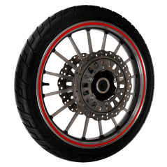 AG555B Reflekterande fälgdekaler röda