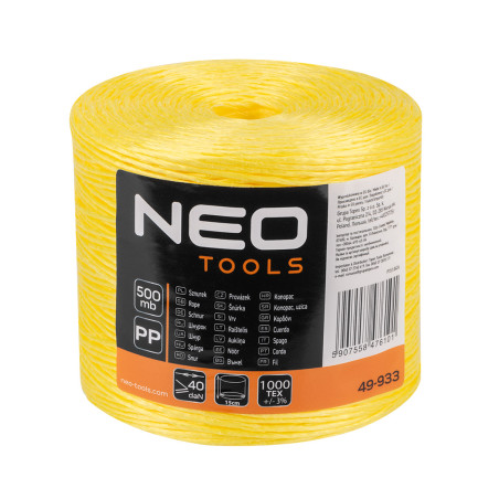 Polypropylenrep 500 m | HandlaSmidigt.se