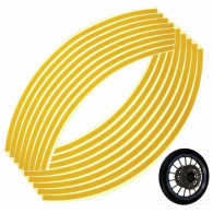 AG555D Naklejki odblaskowe na koła        yellow