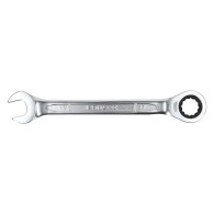 Klucz oczkowo-płaski z grzechotką, crv,  12mm, proline