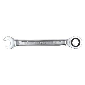 Klucz oczkowo-płaski z grzechotką, crv,  13mm, proline