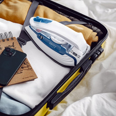 Ångastrykjärn - resemodell