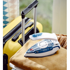 Ångastrykjärn - resemodell