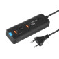 EZC109 Esperanza nätadapter 60w 2x usb-c pd 30w / 2x usb-a qc 3.0 18w