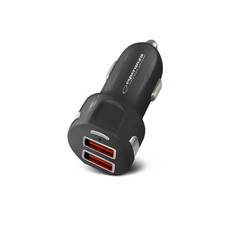 EZC110K Esperanza billaddare 36w 2x usb-a 18w | HandlaSmidigt.se