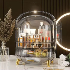 DA194 Smink- och smyckesväska transparent led