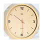 Väggklocka 30 cm ljusbrun