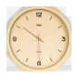 Väggklocka 30 cm ljusbrun