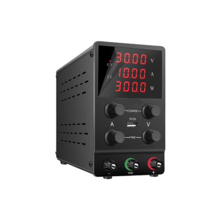 58-627- Laboratorieströmförsörjning sps605 60v/5a svart