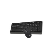 Tangentbord + mus A4TECH Fstyler FG1012 WRLS Svart