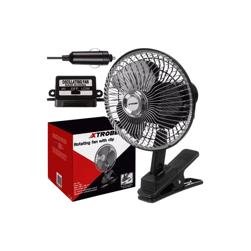Roterande fläkt med klämma Xtrobb 23194