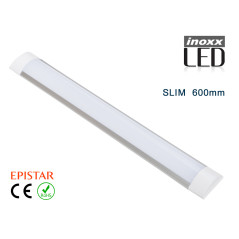 Linjär ytlampett LED-panel slim 60cm 18W 3000K varmvit