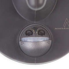 Vägglampa 1xE27 med sensor från Maclean, infraröd sensor, maxbelastning 60W, IP65, grå färg, MCE518 GR. | HandlaSmidigt.se