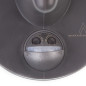 Vägglampa 1xE27 med sensor från Maclean, infraröd sensor, maxbelastning 60W, IP65, grå färg, MCE518 GR.