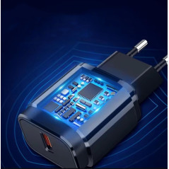 PLP37G Snabbladdare med USB-nätadapter QC 3.0