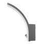 LED-lampa med rörelsesensor från Maclean, PIR-rörelsessensor, grå färg, 20W, IP65, 2000lm, neutral vit färgtemperatur (4000K) MC