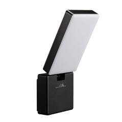 LED-lampa Maclean, svart färg, 10W, IP65, 700lm, neutral vit färg (4000K) MCE514 B | HandlaSmidigt.se