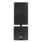 LED-lampa Maclean, svart färg, 10W, IP65, 700lm, neutral vit färg (4000K) MCE514 B