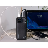 Power bank TRACER BLAZE 30000mAh 65W BK

Kraftbank TRACER BLAZE 30000mAh 65W BK