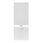 LED-lampa Maclean, vit färg, 10W, IP65, 700lm, neutral vit färgtemperatur (4000K) MCE514 W