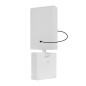 LED-lampa Maclean, vit färg, 10W, IP65, 700lm, neutral vit färgtemperatur (4000K) MCE514 W